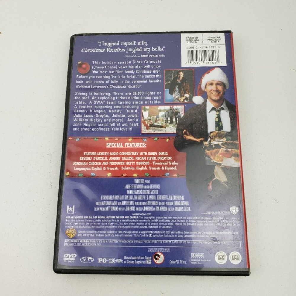 Nat'l Lampoon's Christmas Vacation DVD - Picture 2 of 2